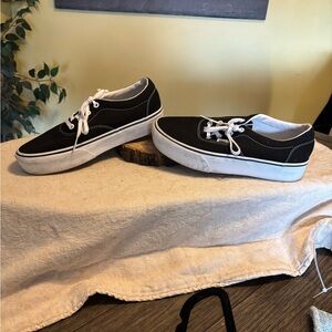 Vans Black and White Women's Sneakers
